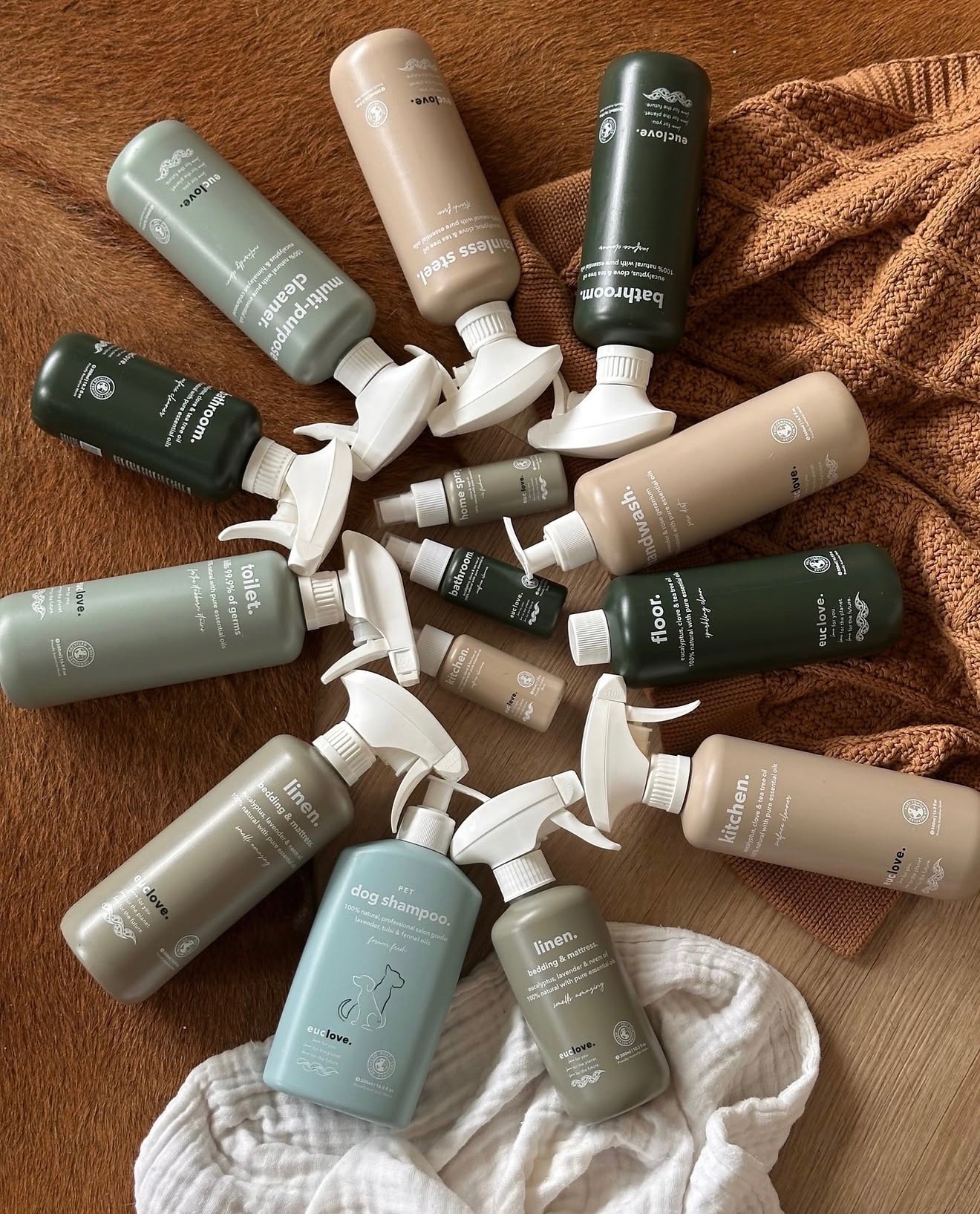 EucLove product photography