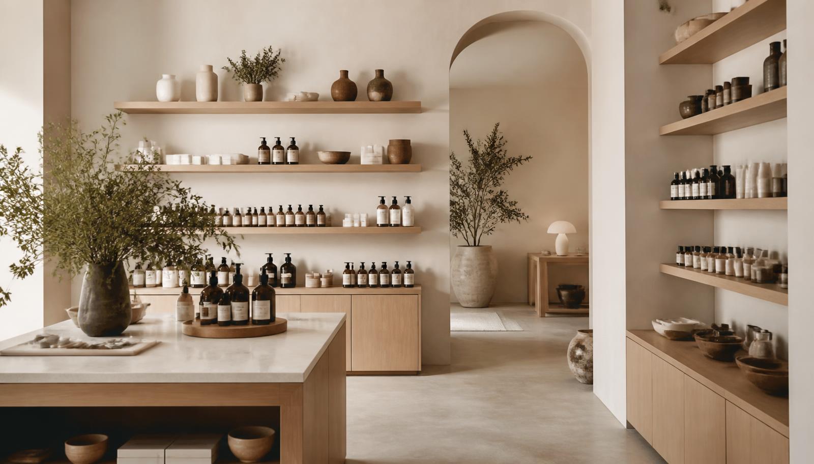 Interior of a curated independent retail store
